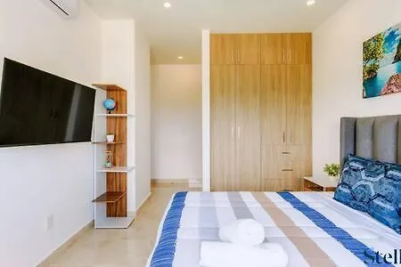 New Complex Resort Style With Amenities Near Downtown 7Min Playa del Carmen