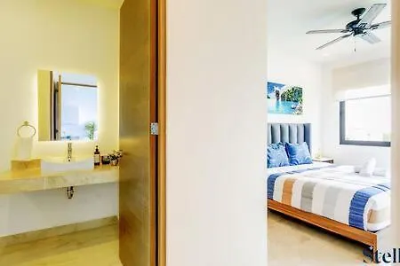 New Complex Resort Style With Amenities Near Downtown 7Min Playa del Carmen Holiday home